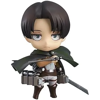 ACTION FIGURE ATTACK ON TITAN (SHINGEKI NO KYOJIN) - LEVI – NENDOROID - GOOD SMILE, Multicor