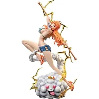 Action Figure Nami One Piece Anime Estatueta Colecionavel Boneca