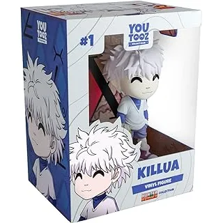 Boneco de vinil Youtooz Killua, 11,4 cm, edição limitada, altamente detalhado, Killua Zoldyc da série de anime Hunter x Hunter – Coleção Youtooz Hunter x Hunter