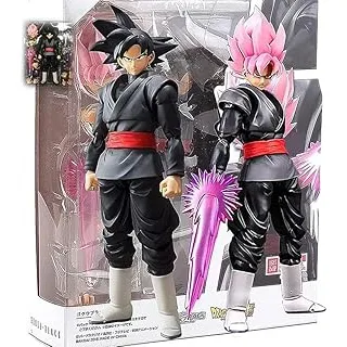 Boneco Goku Black Articulado Action Figure Movel Brinquedo Colecionavel
