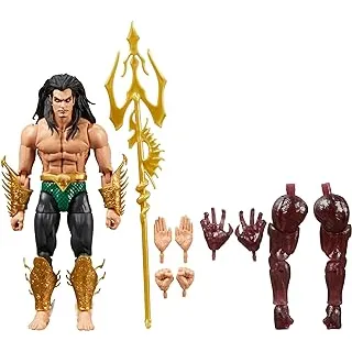 Boneco Marvel Legends Series - Figura 15 cm com Acessórios - Namor - F9018 - Hasbro