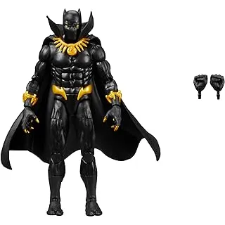 Boneco Marvel Legends Series - Figura 15 cm com Acessórios - Pantera Negra - F9015 - Hasbro
