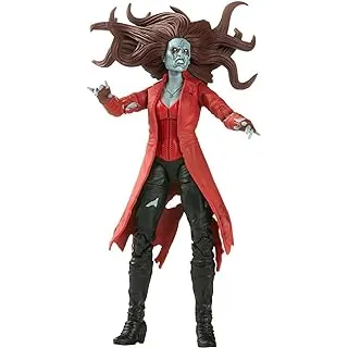 Boneco Marvel Legends Series - Figura de 15 cm com Acessórios - Feiticeira Escarlate Zumbi - F3703 - Hasbro