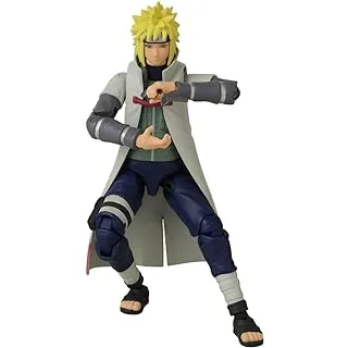 Boneco Naruto Bandai Minato Namikaze 16 Cm Fun Divirta-se, Multicor