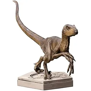 Estátua Velociraptor B Jurassic Park - Icons - Iron Studios