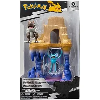 Figura Caverna Com Tyrunt Zubat, Pokemon - Sunny Brinquedos, Modelo: 3283, Cor: Multicor