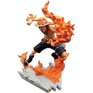 FIGURE ONE PIECE - PORTGAS D ACE - SENKOZEKKEI - REF.: 19492 - BANDAI BANPRESTO