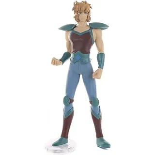 FIGURE OS CAVALEIROS DO ZODÍACO - AIOLIA DE LEÃO - SAINT COSMO MEMOIR REF.: 23938/17750 - BANDAI BANPRESTO, Multicolor