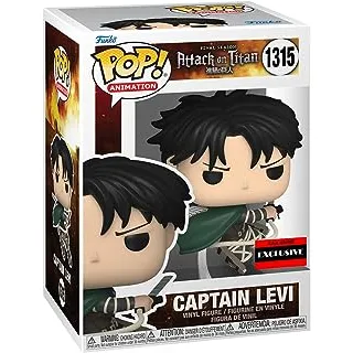 Funko POP! Attack on Titan - Capitão Levi (Exclusivo) #1315