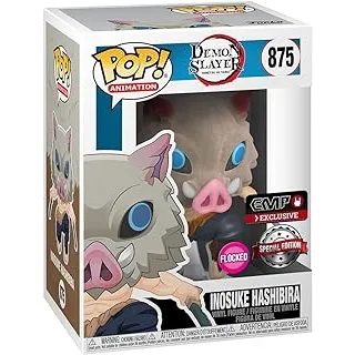 Funko POP! Demon Slayer - Inosuke (Flocado - Edição Especial) #875