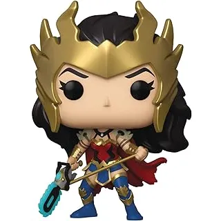 Funko POP! DC Comics - Mulher Maravilha (Metálico) #385
