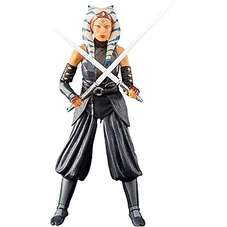 STAR WARS Boneca The Black Series The Mandalorian, Figura 15 cm - Ahsoka Tano - F4349 - Hasbro,multi