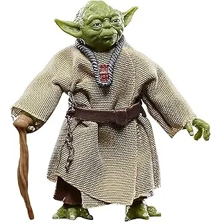STAR WARS Boneco The Vintage Collection, Figura de 9,5 cm - Yoda (Dagobah) - F4473 - Hasbro, Verde, bege e marrom