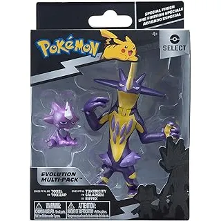 SUNNY, Pokémon, Pack de Evolução, Figuras Toxel e Toxtricity
